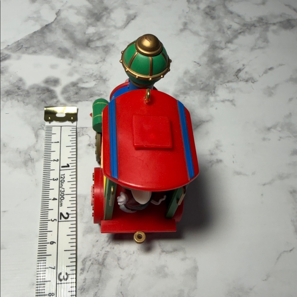 Colorful Train with Mouse Engineer Ornament - Picture 9 of 11